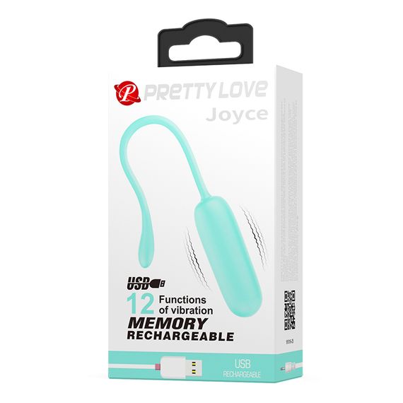 Віброяйце - Pretty Love Joyce Vibrating Egg Mint | Зображення 1