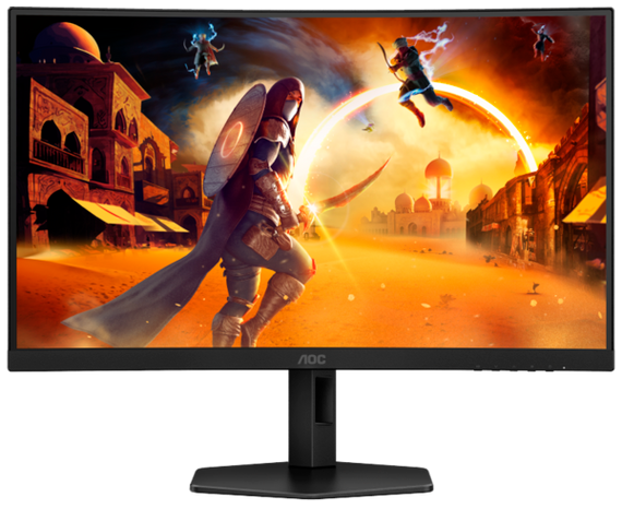 Монiтор 27" AOC C27G4ZXU Black | Зображення 1