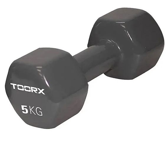 Гантель для фітнесу Toorx Vinyl 5 кг (MV-5)