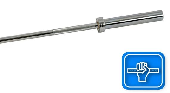 Гриф олімпійський прямий Thunder 120/50 (SG-O-120/50) | Зображення 3