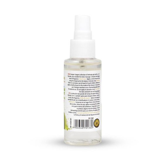 2в1 лубрикант та масажний гель - MyLove Aroma Series Intim&Massage Green Apple, 50 мл Sex Aura | Зображення 4