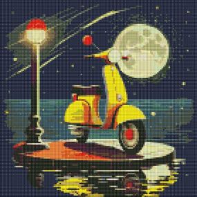 Набор для творчества Идейка Алмазная мозаика Прекрасный сон AMO7516 40х40 см