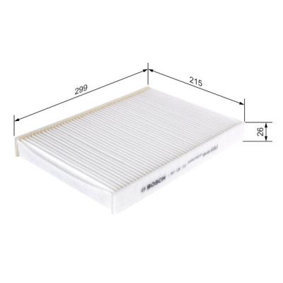 Фильтр салона Bosch 1987435112 | Зображення 4