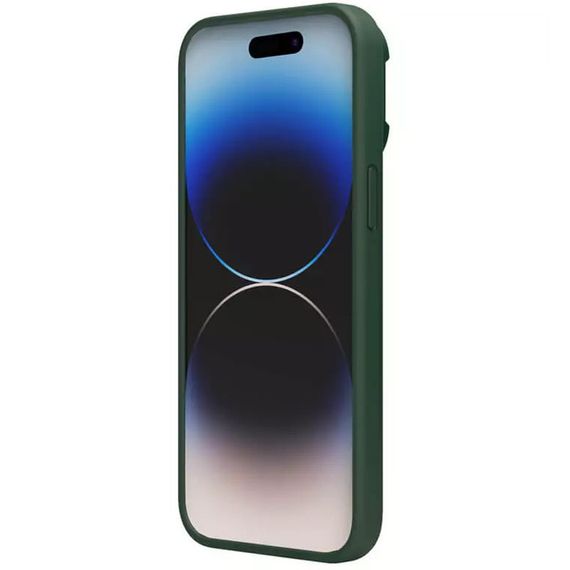 Чохол Silicone Nillkin LensWing Magnetic для Apple iPhone 14 Pro Max (6.7") Зелений / Green | Зображення 3