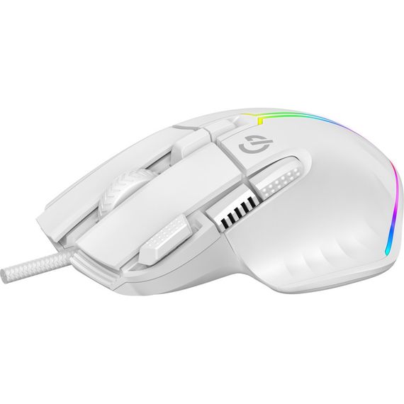 Мишка GamePro GM500W RGB USB White (GM500W) | Зображення 1