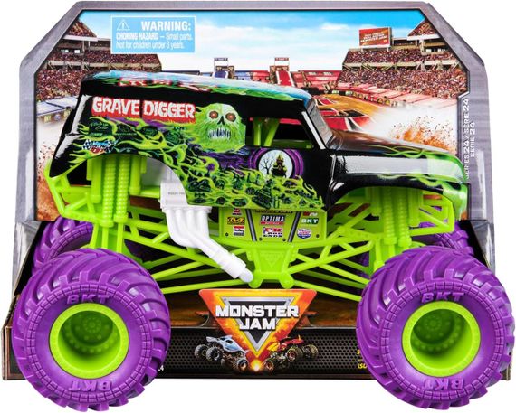 Официальная коллекционная модель монстр-трака Monster Jam Grave Digger