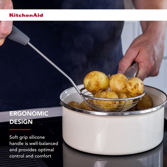 Шумовка KitchenAid Coreline KAS010OHCGG 37.3 см серая | Зображення 9
