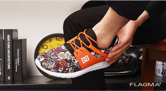 Мужские кроссовки DC Orange Old School размеры 42, 43, 44 | Зображення 4
