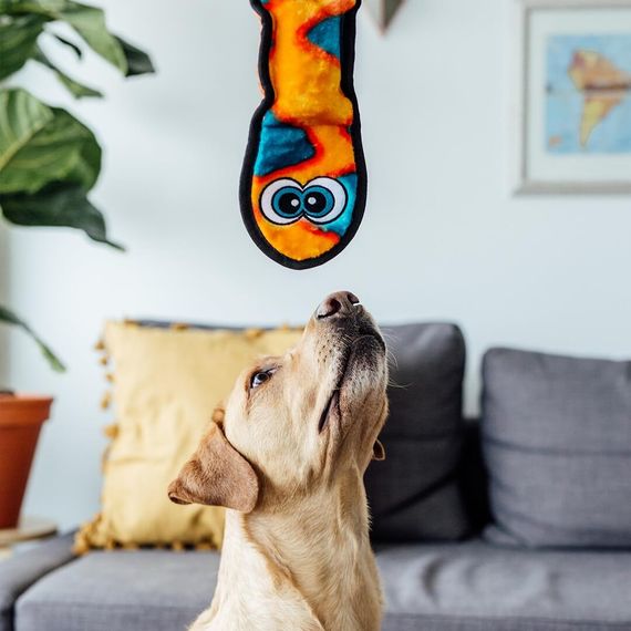 Іграшка для собак OutwardHound Invincibles Snakes блакитна, 62 см | Зображення 1
