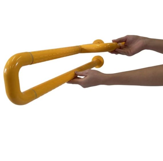 Поручень посилений SanStore з поворотною ніжкою жовтий HS-002A | Зображення 3