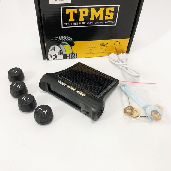 Система контролю тиску у шинах TPMS+SOLAR зовнішні датчики YK-50 | Зображення 7