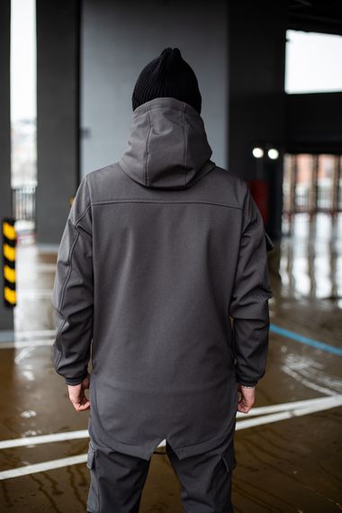 Куртка Softshell "Intruder" сірий меланж | Зображення 3