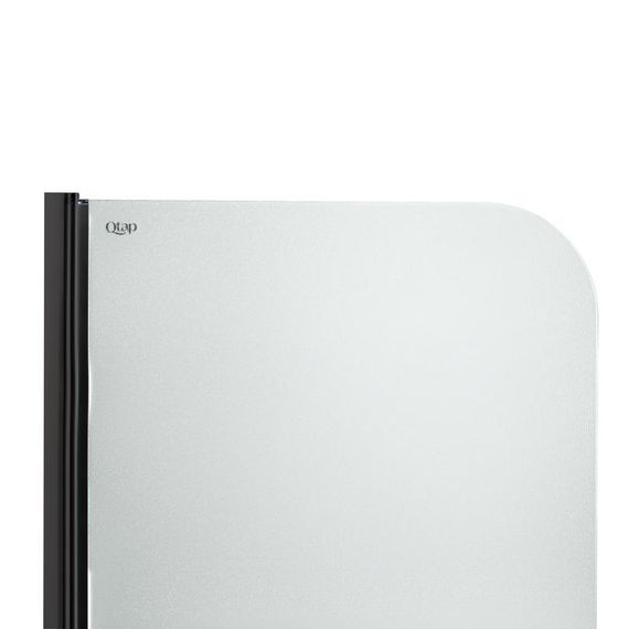 Штора на ванну Qtap Standard BLM407513APL скло Pear 6 мм, 75х140 см, ліва | Зображення 2