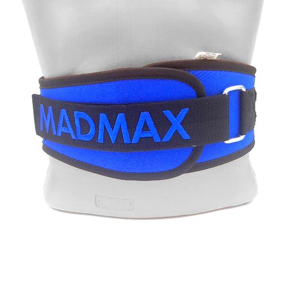 Пояс для важкої атлетики MadMax MFB-421 Simply the Best неопреновий Blue M | Зображення 7