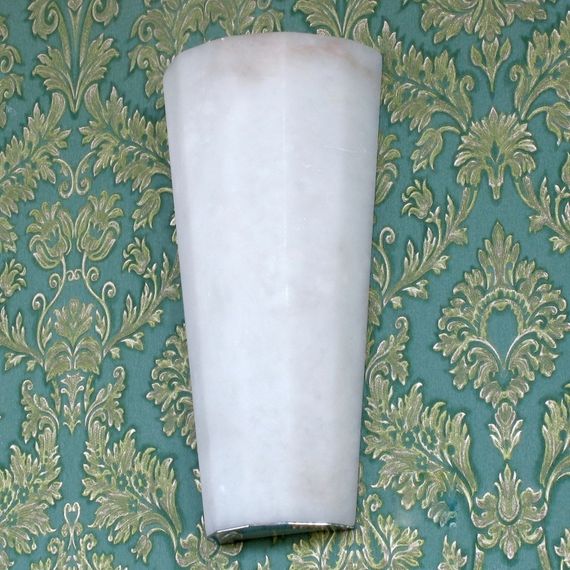 Бра настенное накладное минимализм под камень 9043W white