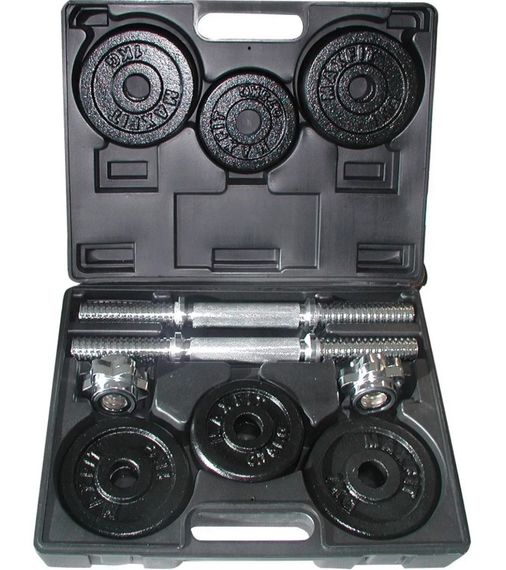 Гантелі збірні Toorx 15 кг з кейсом (VAL-15DGN)