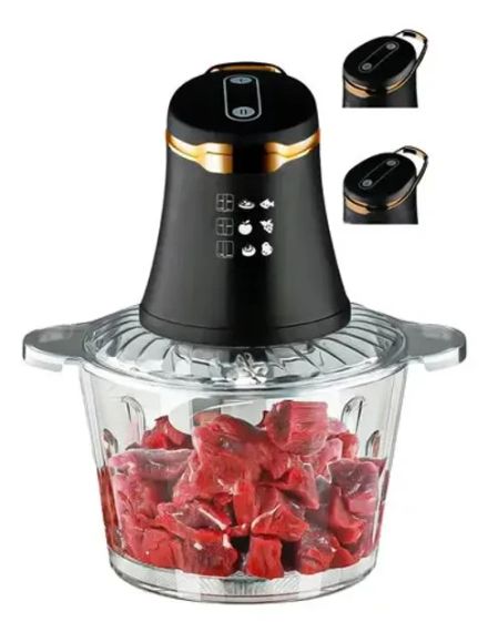 Измельчитель электрический / Кухонный блендер чоппер с чашей Domotec MS 7041 600Вт 3л 32х22х12 см | Зображення 1