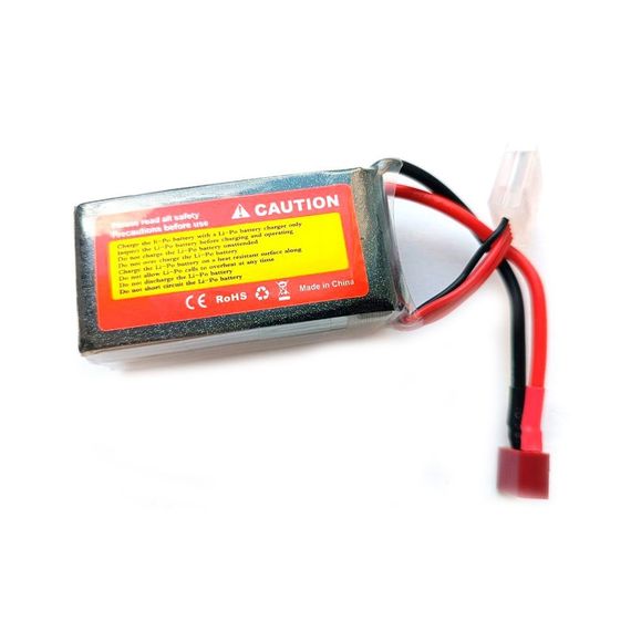 Акумулятор ZOP Power 14.8v 1500 mAh Li-Po 4s 40C конектор T plug | Зображення 3