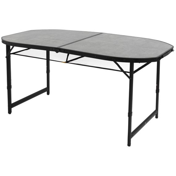 Стіл Bo-Camp Northgate Oval 150x80 cm Black/Grey (1404188) | Зображення 2