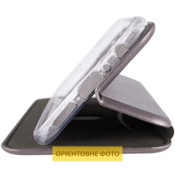 Шкіряний чохол-книжка Classy для Xiaomi Redmi A5 (Europe version) Сірий | Зображення 3