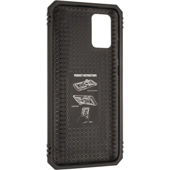 Противоударный чехол GETMAN (Ударопрочный) для Samsung A025 (A02s) Dark Green | Зображення 3