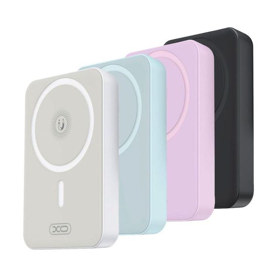 Універсальна Мобільна Батарея Power Bank XO PR231 Magnetic 15W wireless charging+PD20W 10000mAh Колір Бiлий | Зображення 1
