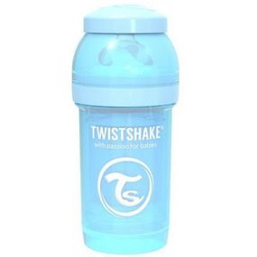 Бутылочка для кормления Twistshake антиколиковая 180мл, светло-голубая (69857/78250)