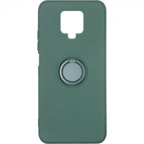 Чохол TPU Candy Ring для Xiaomi Redmi Note 9 Pro Max green