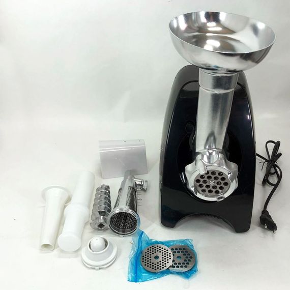 М'ясорубка Suntera SMG-5425B, електрична м'ясорубка з насадками, електром'ясорубка для шатківниці | Зображення 2