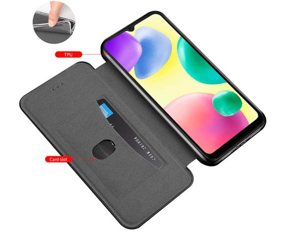 Чохол-книжка Primolux Besus для телефону Xiaomi Redmi 10A - Black | Зображення 5
