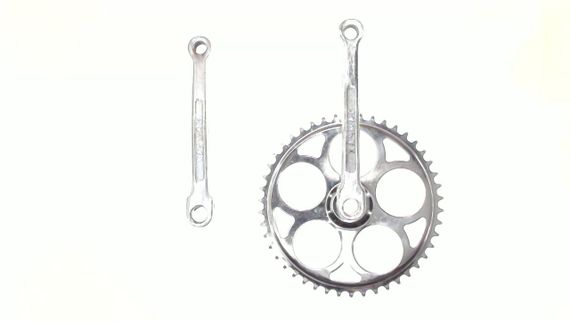 Звезда   велосипедная (передняя)   46T   (+2 шатуна L-170mm, круг, хром)   DS