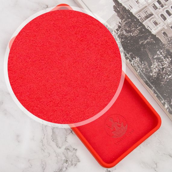 Чехол Silicone Cover Lakshmi Full Camera (AAA) для Xiaomi Redmi 13C / Poco C65 Красный / Red | Зображення 3
