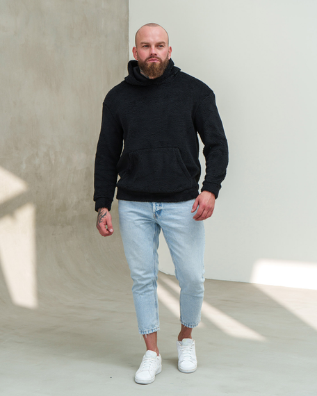 Худі Ведмедик чорне S L | Зображення 3