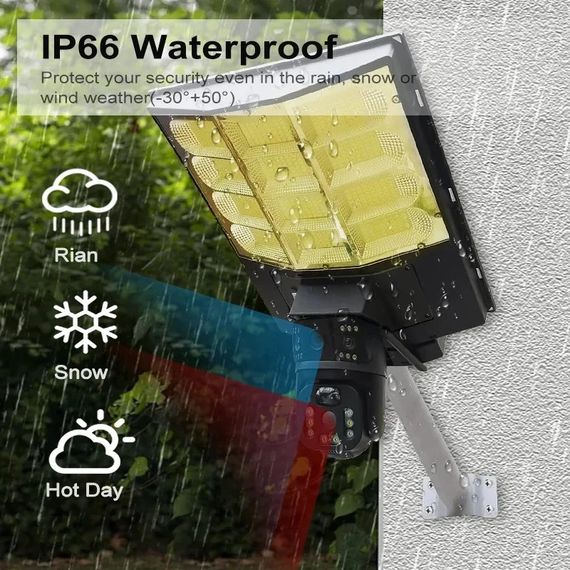 Камера відеоспостереження PTZ з LED лампою та сонячною панеллю XPRO SPM-XA01-T19 4G (45045-16977_4007) | Зображення 5
