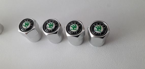 Skoda ковпачок колесо на позолотник ніпеля ніпеля золотник золотушнику автомобіля шлунка