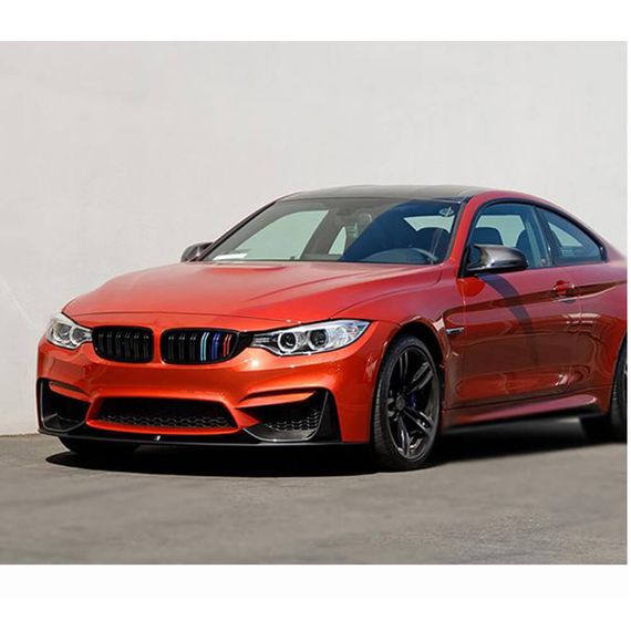 Накладка на передній бампер Lip V4 (для F80, Карбон) для BMW 3 серія F-30/31/34 2012-2019 рр | Зображення 1