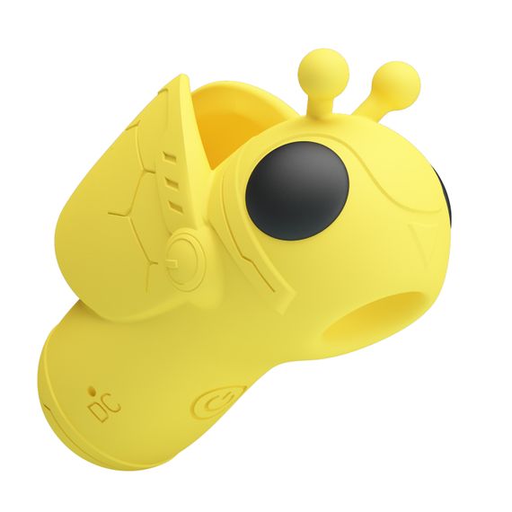 Вакуумний вібростимулятор - Pretty Love Magic Bee Stimulator Yellow | Зображення 4