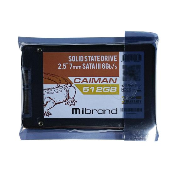 SSD Mibrand Caiman 512GB 2.5" 7mm SATAIII Bulk | Зображення 2