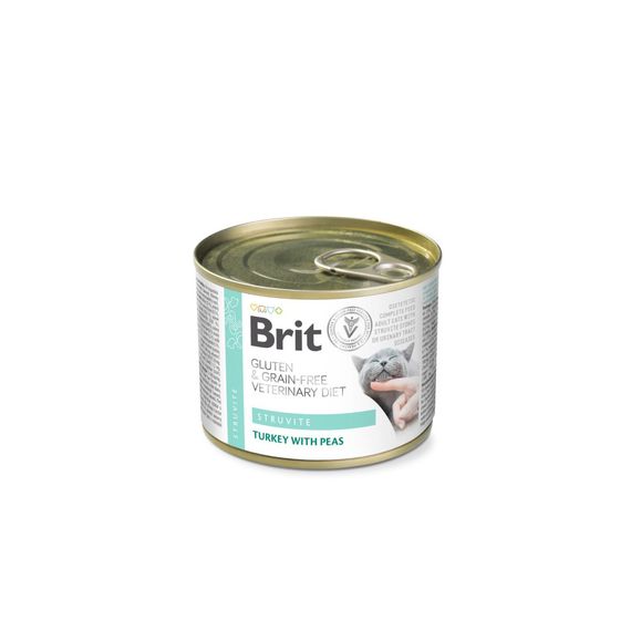 Вологий корм Brit Grain Free Veterinary Diets Struvite для котів при лікуванні та для профілактики сечокам яної хвороби з ін