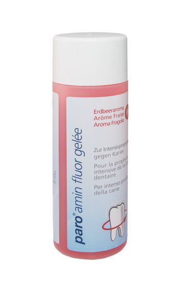 Гель paro® AMIN FLUOR GEL з амінофторидом 1.25%, для інтенсивної профілактики карієсу, 200 мл