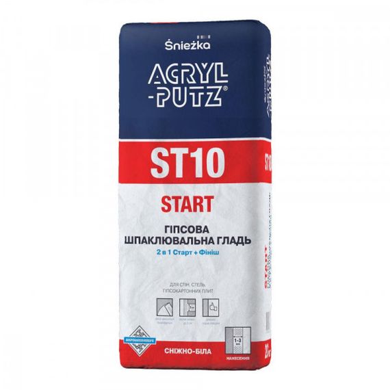 Шпаклівка Sniezka ACRYL-PUTZ ST10 START 2,5кг