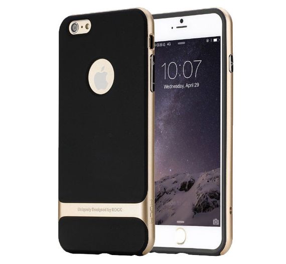 Чехол бампер Rock Royce Series для Apple iPhone 6 Plus / 6s Plus - Gold