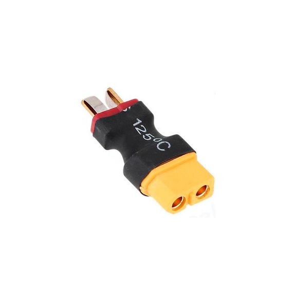 Перехідник конектора з T plug на XT60 Адаптер для підключення акумулятора | Зображення 1