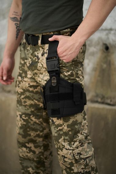 Кобура чорна з кріпленням на ногу ( 1113749857) | Зображення 3