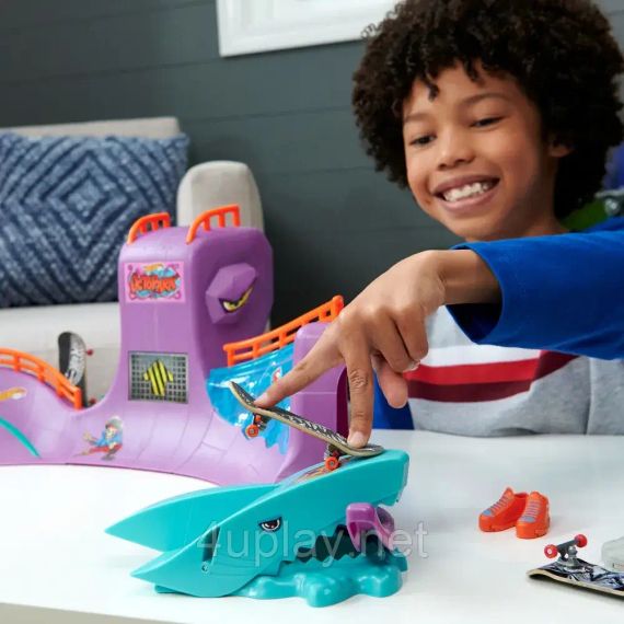 Hot Wheels Skate Octopus Skatepark Трек Хот Вілс Скейт-парк Восьминіг, скейти для рук, фінгерборди Оригінал | Зображення 4