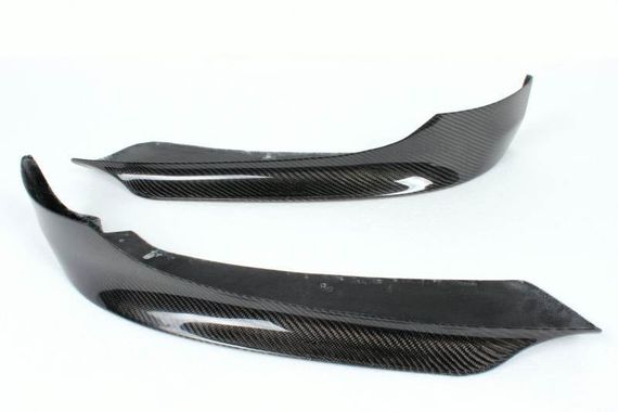 Накладки на передній бампер Flap (для E90 2008-2011 Base, Карбон) для BMW 3 серія E-90/91/92/93 рр | Зображення 8