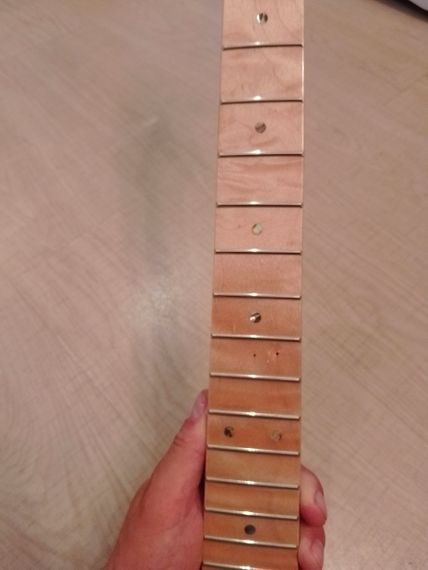 Гриф кленовый для электрогитары гитары Fender Stratocaster Tigre | Зображення 4
