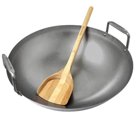Вок сталевий 43см Carbon Steel Wok Big Green Egg 120779 Код: 006892 | Зображення 1