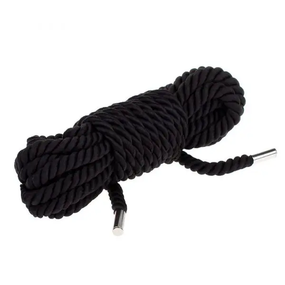 Веревка для бондажа Premium Silky 5 м Black Sex Aura