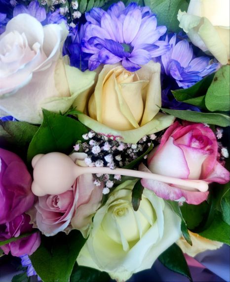 Вагінальна кулька Loveshop 2,7 см тілесна | Зображення 2